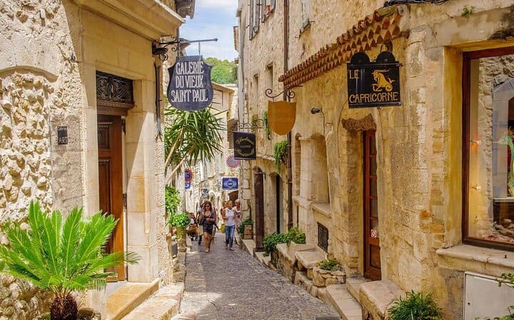 Street of Saint Paul de Vence