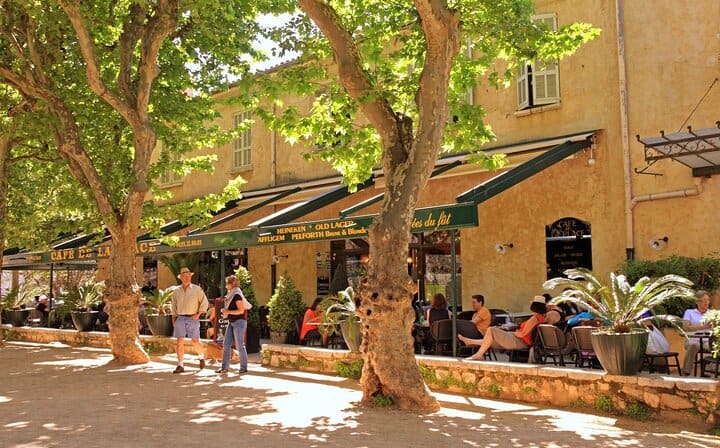 Square of St Paul de Vence