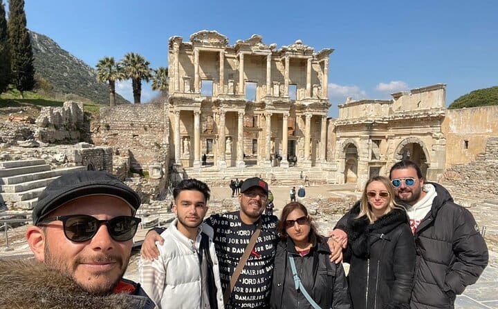 Participants at Library of Celsus