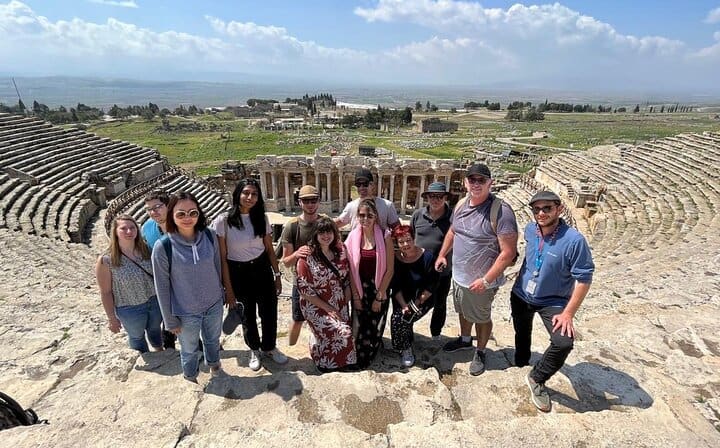 Participants at Hierapolis Theater
