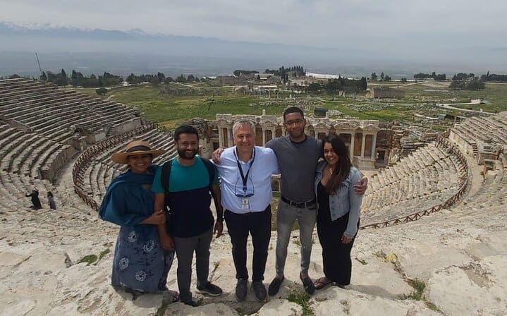 Participants at Hierapolis Theater