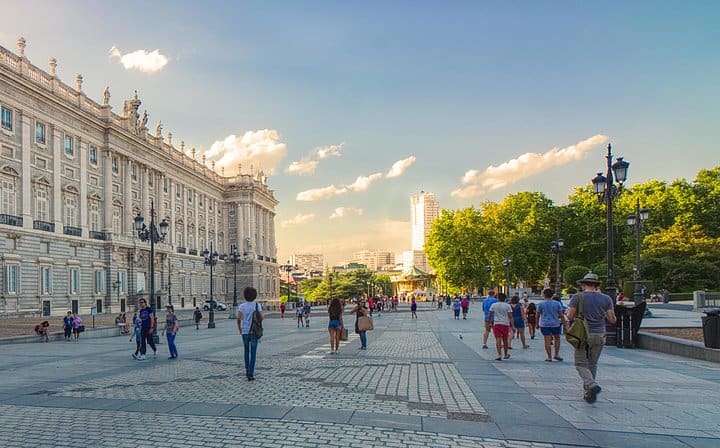 Plaza de Oriente, Madrid