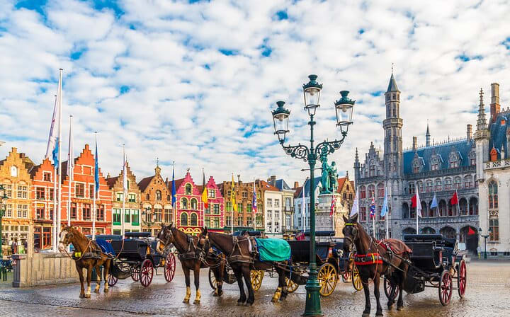 Main Square in Bruges