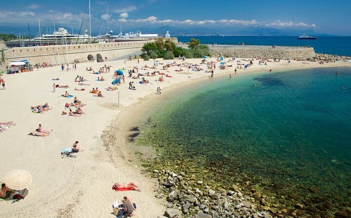 Antibes beach