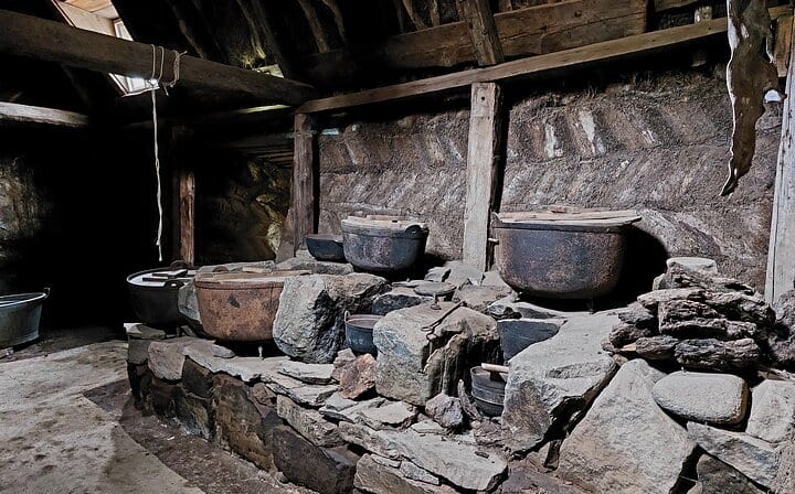 Old Kitchen at Laufas