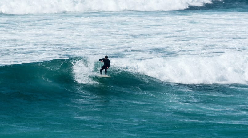 The Guincho beach is beautiful sandy beach area 9 km away from Cascais