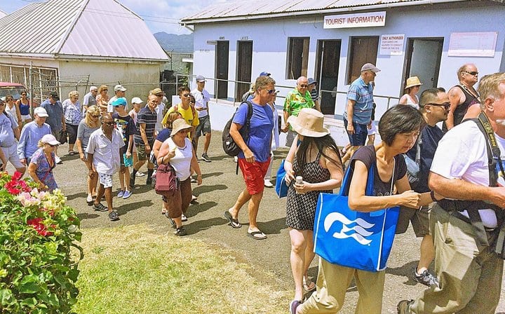 Travelers at Fort Frederick