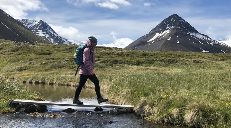 We are going on beautiful hikes in nothern Iceland 