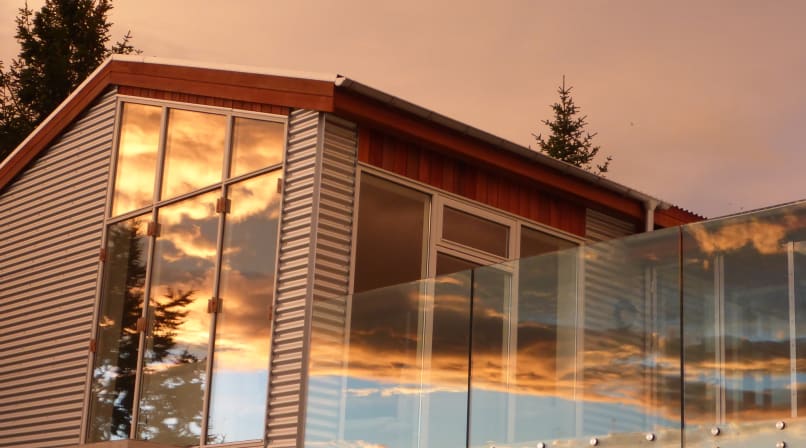 Our Yoga/Spa from outside 