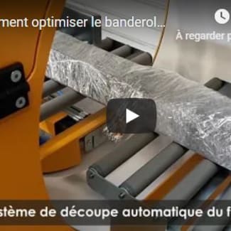 Filmeuse orbitale pour produits longs