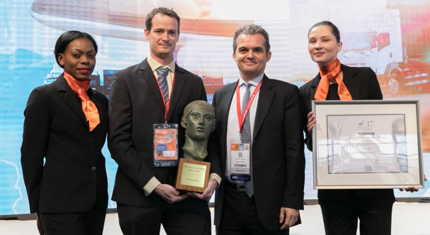 Getra Vainqueur du 17ème trophée de l'innovation Intralogistics / SITL 2017