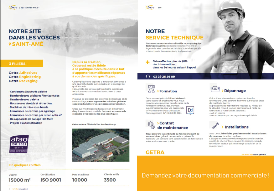 Notre nouvelle documentation Getra est arrivée !