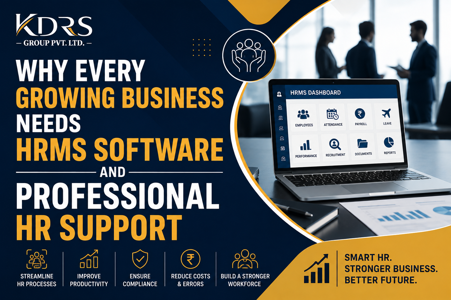 Why Every Growing Business Needs HRMS Software and Professional HR Support