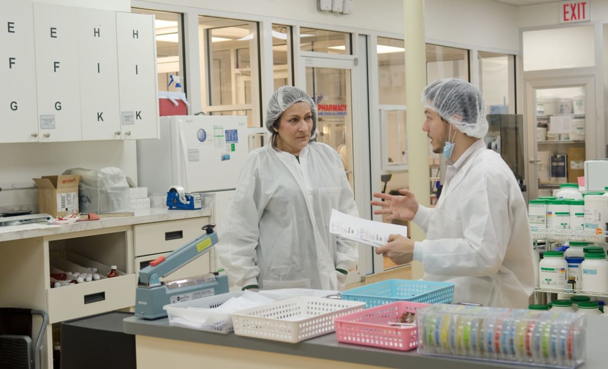 Regulated pharmaceutical operation