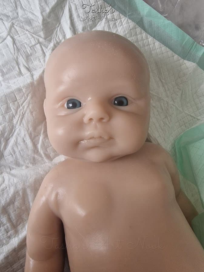 Blank silicone reborn sculpt