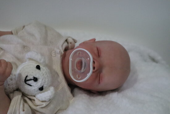 Callie partial silicone reborn doll
