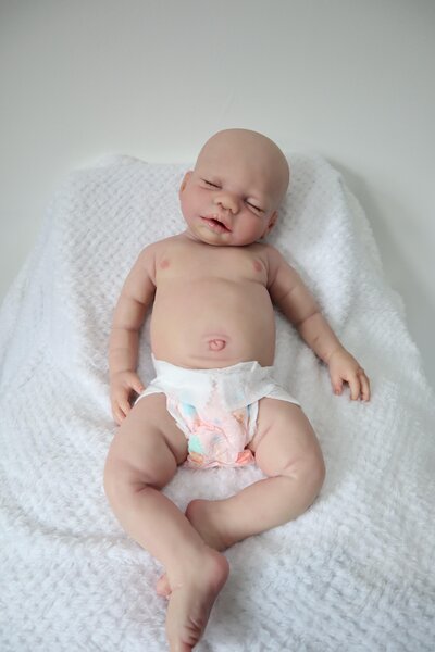 Billie full body silicone reborn doll