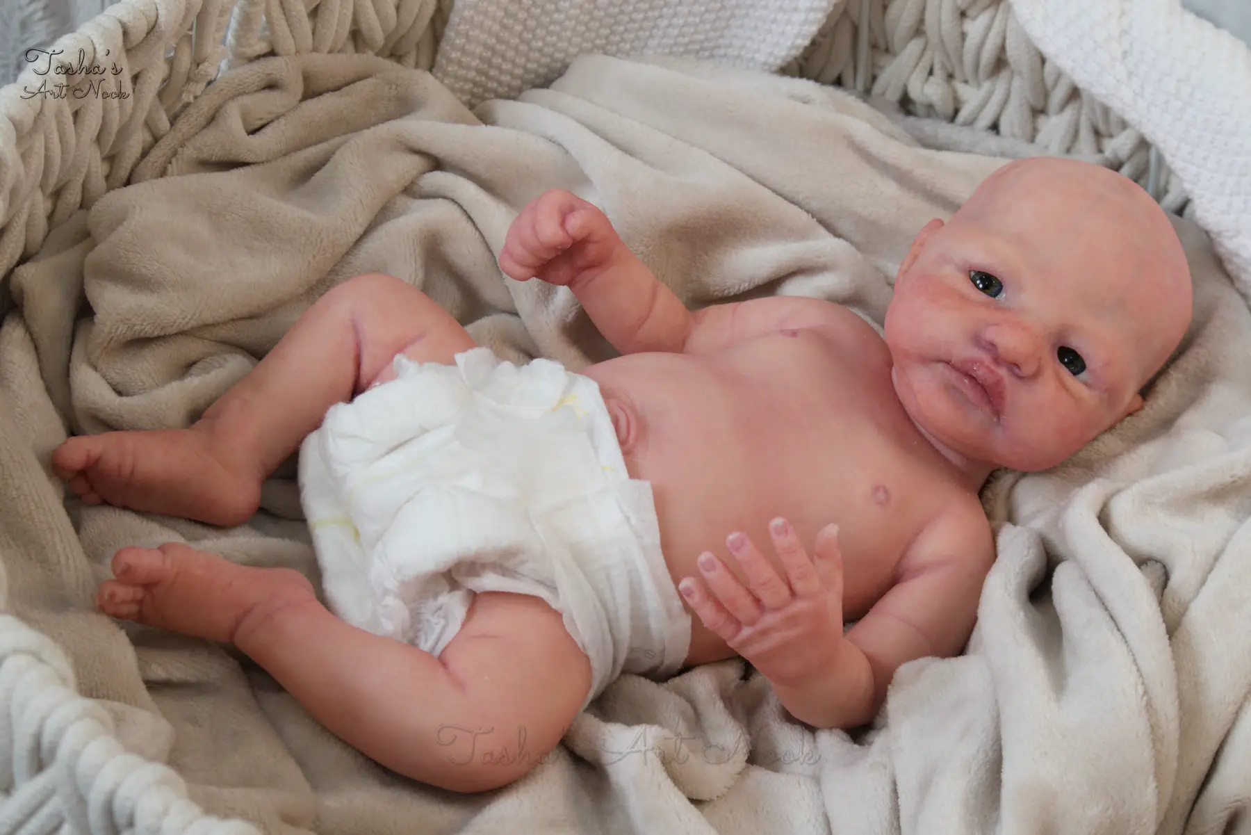 Pip full-body silicone reborn doll, photograph 55