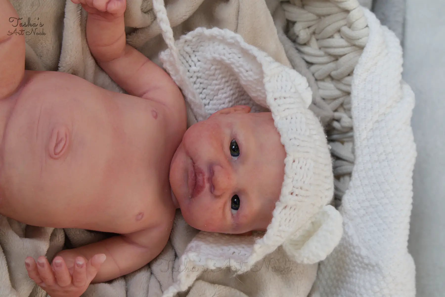 Pip full-body silicone reborn doll, photograph 53