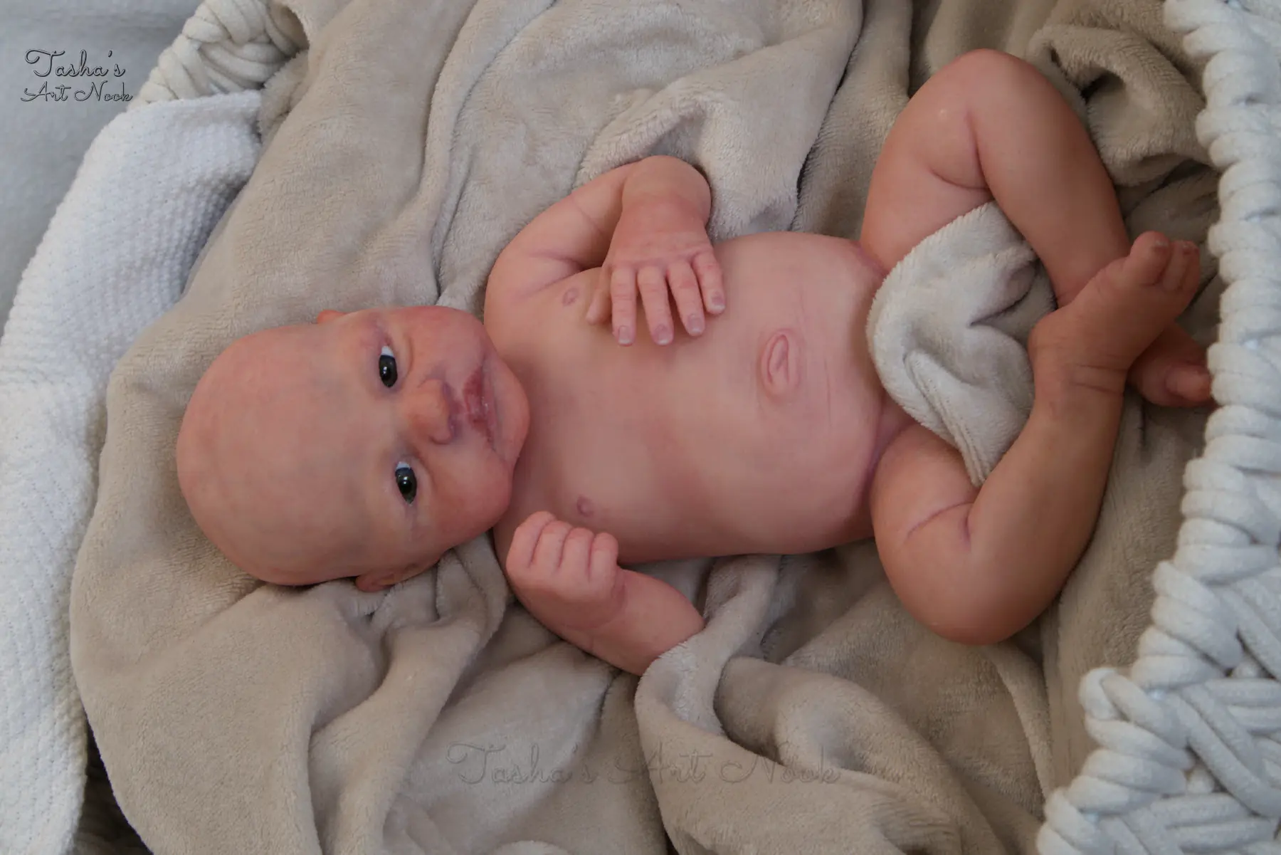 Pip full-body silicone reborn doll, photograph 36