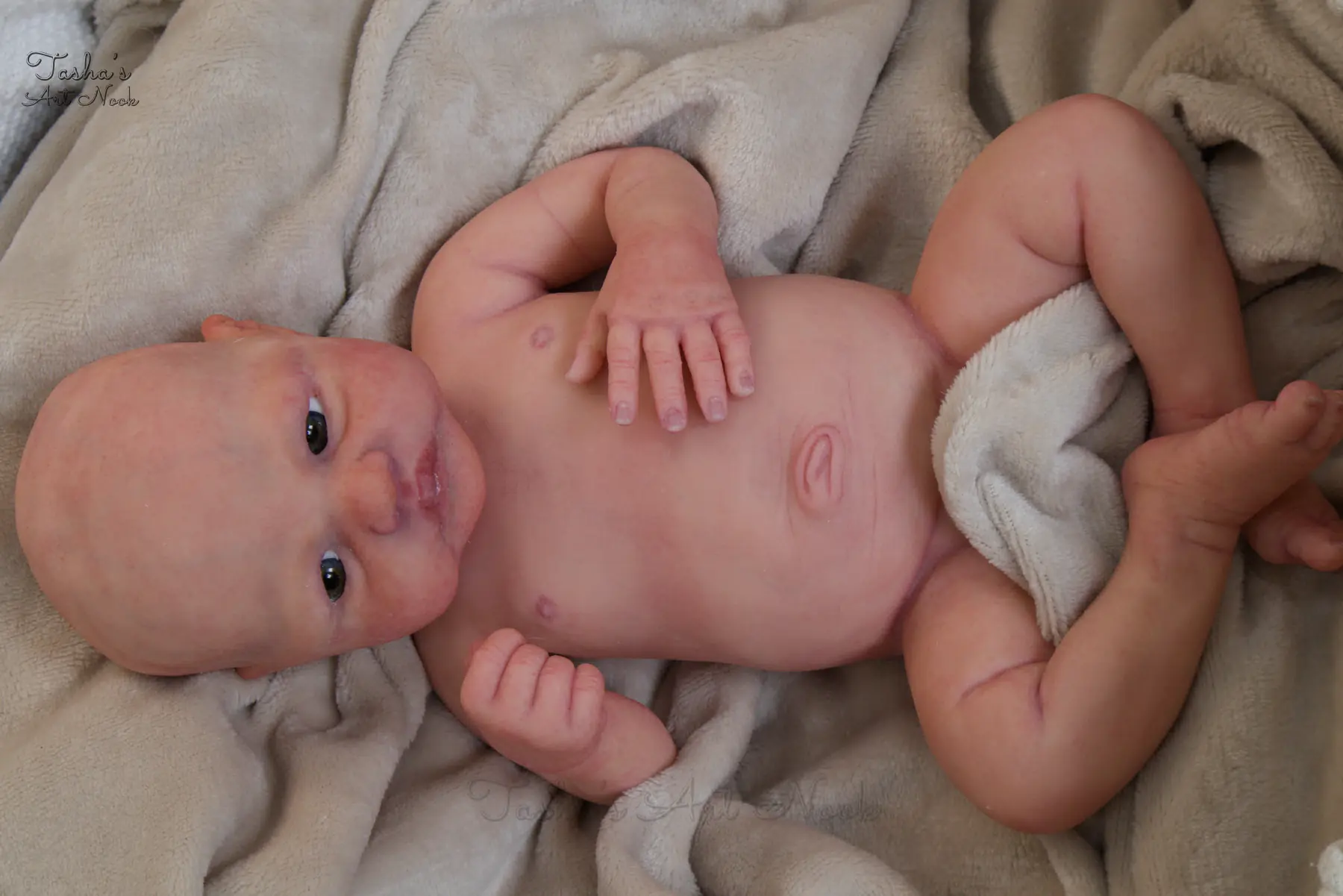 Pip full-body silicone reborn doll, photograph 34