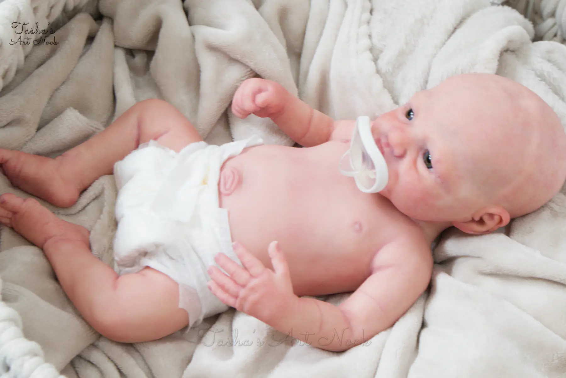 Pip full-body silicone reborn doll, photograph 31