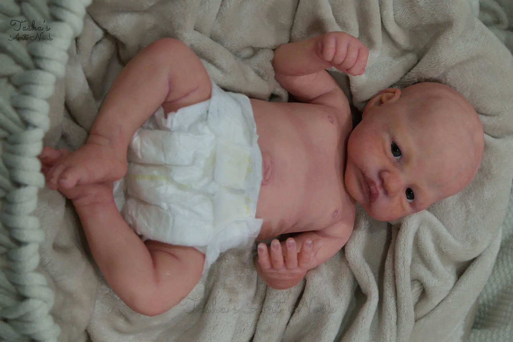 Pip full-body silicone reborn doll, photograph 69