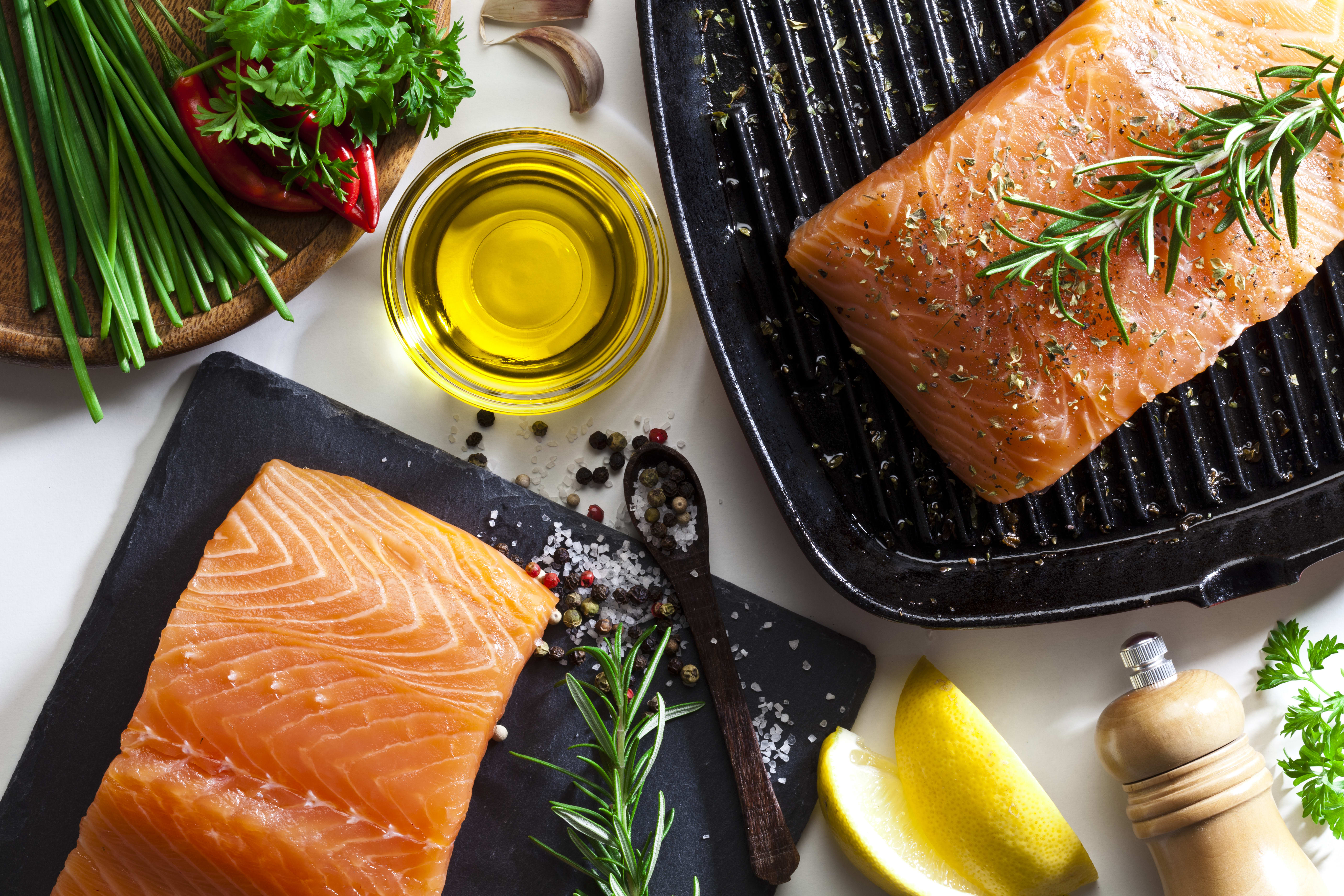 Fresh Nordic Atlantic Salmon Fillet