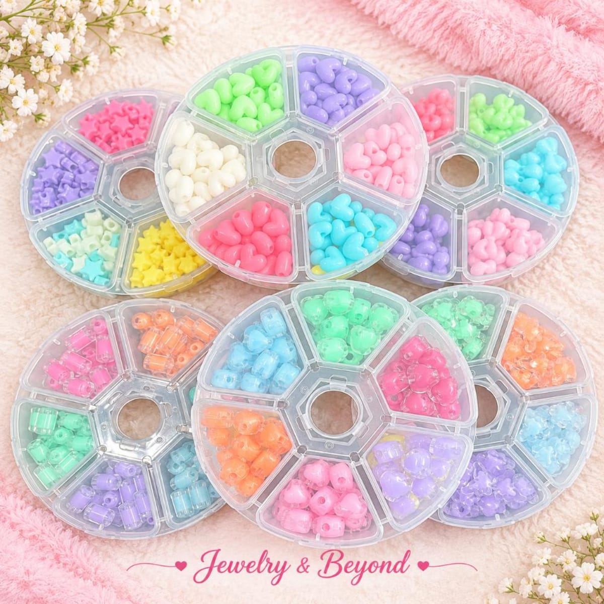Premium Beads with Box Package – 6 Colours per Box