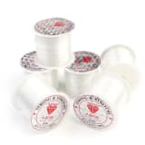 Crystal Tec Matte Transparent Elastic Beading Cord