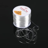 Crystal Tec Matte Transparent Elastic Beading Cord