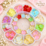 Sunflower Box Cherry Flower Package – 130+ Pieces