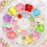 Sunflower Box Cherry Flower Package – 130+ Pieces