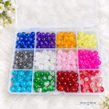 12-Color 8mm Round Beads Organizer Box
