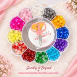 Sunflower Box Package – 8mm Round Beads (12 Colors)