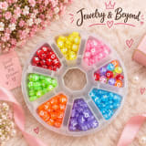 Colorful Alphabet Beads Organizer Box – Multicolor Letter Beads Set