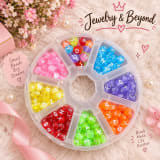 Colorful Alphabet Beads Organizer Box – Multicolor Letter Beads Set