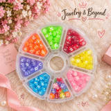 Colorful Alphabet Beads Organizer Box – Multicolor Letter Beads Set