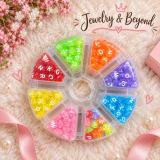 Colorful Alphabet Beads Organizer Box – Multicolor Letter Beads Set