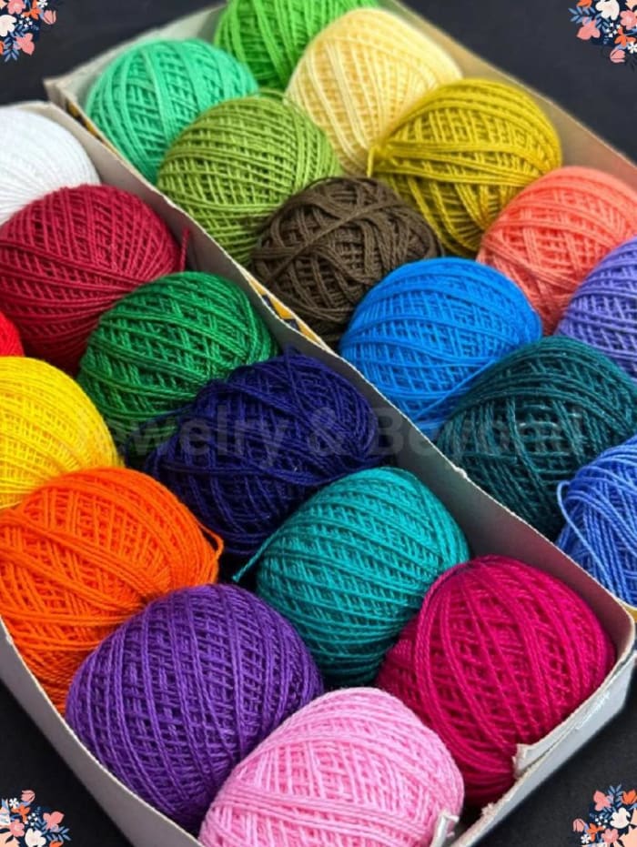 Exclusive 24-Color Ball Thread Combo Pack