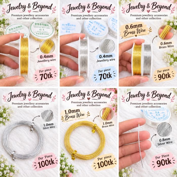 Premium Jewelry & Craft Wires Collection