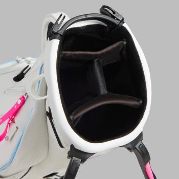 Alternative image of LTD RELEASE TRIPPY QUILTED DAYTONA PLUS CARRY GOLF BAG in SNOW / MULTI