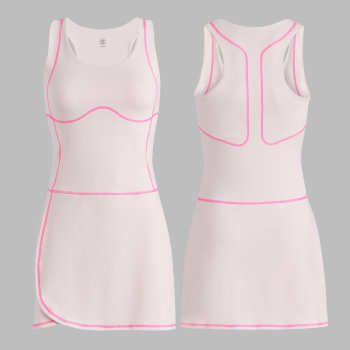 SOFT TECH QRT DRESS in Blush