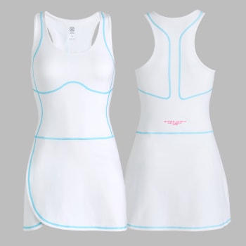 SOFT TECH QRT DRESS in Snow