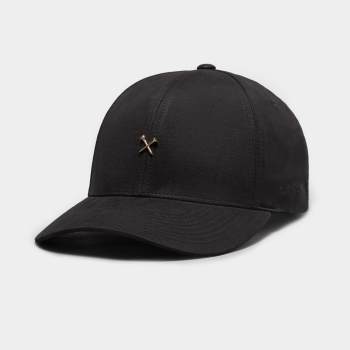 METAL TEES WAXED COTTON LOW PROFILE HAT in Onyx