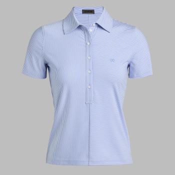 MIX STRIPE SHORT SLEEVE POLO in Willow