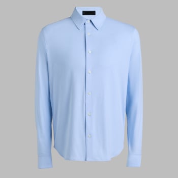 LUXE COTTON BLEND SHIRT in BAJA