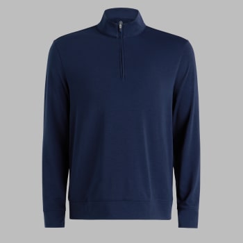 SOFT TOUCH JERSEY 1/4 ZIP in Twilight