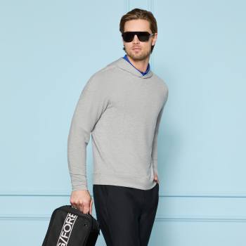 Alternative image of ALL PLAY TERRY HOODIE in NIMBUS MELANGE