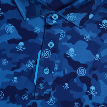 Alternative image of ICON CAMO TECH JERSEY POLO in Azul